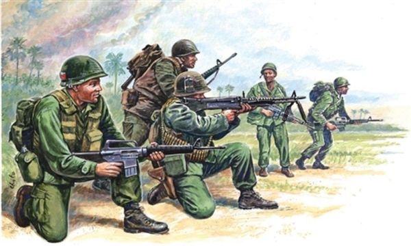 ITA6078 - Amerikanische Spezialeinheiten zum Malen - 1
