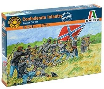 ITA6178 - Konföderierte Infanterie zum Bemalen - 1