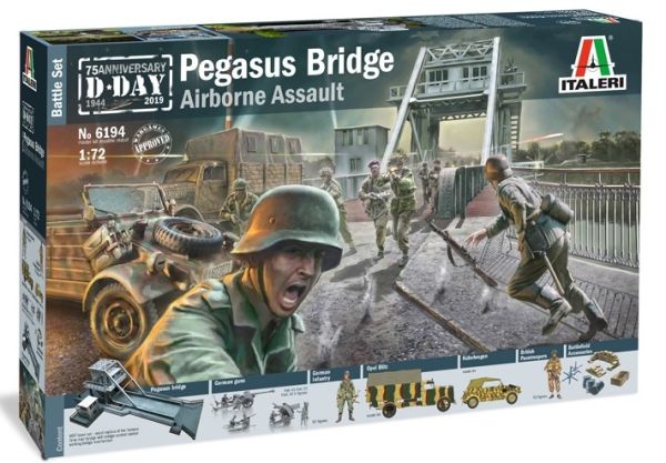 ITA6194 - Pegasus Bridge D.DAY 75th Battle Set Bauen und Bemalen - 1