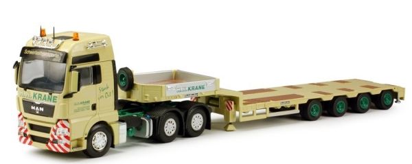 TEK63441 - MAN TGX XXL 6x4 mit GOLDHOFER HN Krane 4-Achs-Anhänger - 1
