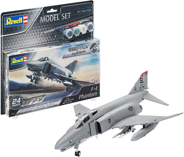 REV63651 - Modellbausatz Flugzeug F-4E Phantom mit Bemalung zum Zusammenbauen - 1