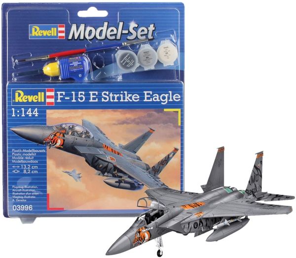 REV63996 - Modellbausatz F-15E Eagle mit Bemalung zum Zusammenbauen - 1