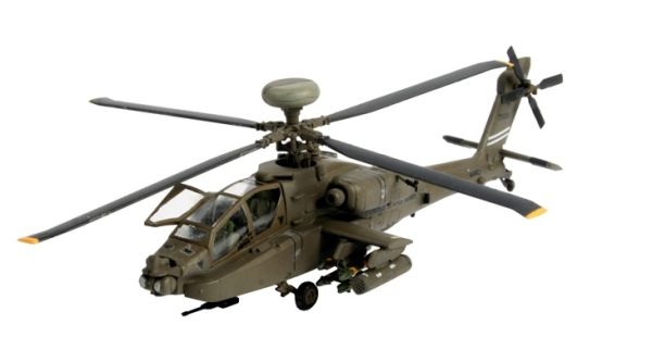 REV64046 - AH-64D Apache Helikopter mit baubarer Farbe - 1