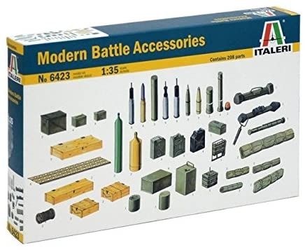 ITA6423 - Modernes Kampfzubehör zum Zusammenbauen und Bemalen - 1