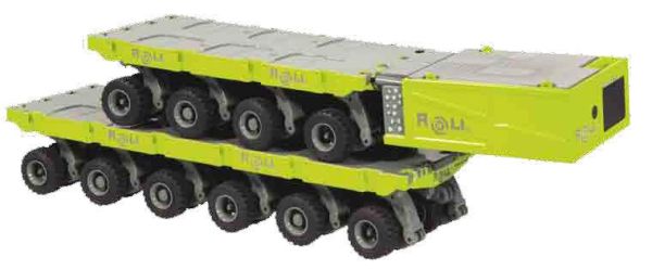 NZG5406 - Modul SCHEUERLE SPTM 6+4 Achsen mit Antriebsaggregat - ROLE - 1