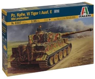 ITA6507 - Panzer Pz.Kpfw.VI Tiger I Ausf.E mittlere Produktion zum Zusammenbauen - 1