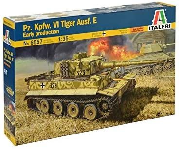 ITA6557 - PZ-Panzer. KPFW. VI TIGER AUSF. MUSS zusammengebaut und lackiert werden - 1