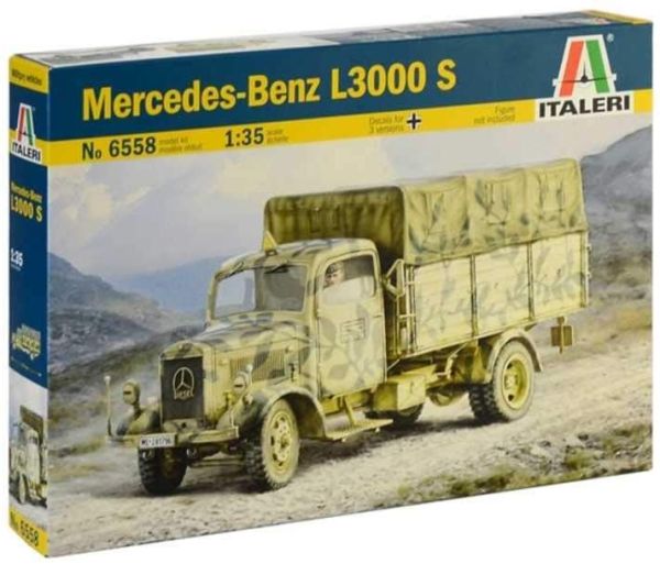 ITA6558 - MERCEDES L3000 Fahrzeug zum Zusammenbauen und Lackieren - 1