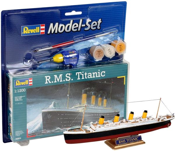 REV65804 - Modellbausatz Rms TITANIC mit Lackierung zum Zusammenbauen - 1