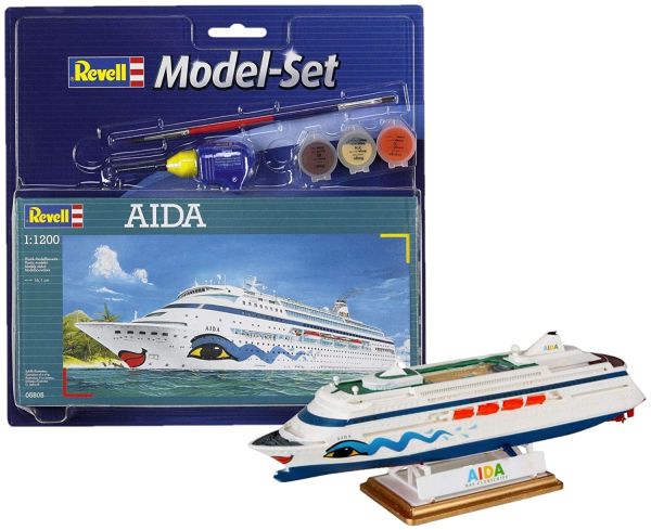 REV65805 - AIDA Modellset mit Bemalung zum Zusammenbauen - 1