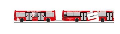 RZM66019 - MAN Lion's City Göppel Maxitrain infra Fürth Sparkasse - 1