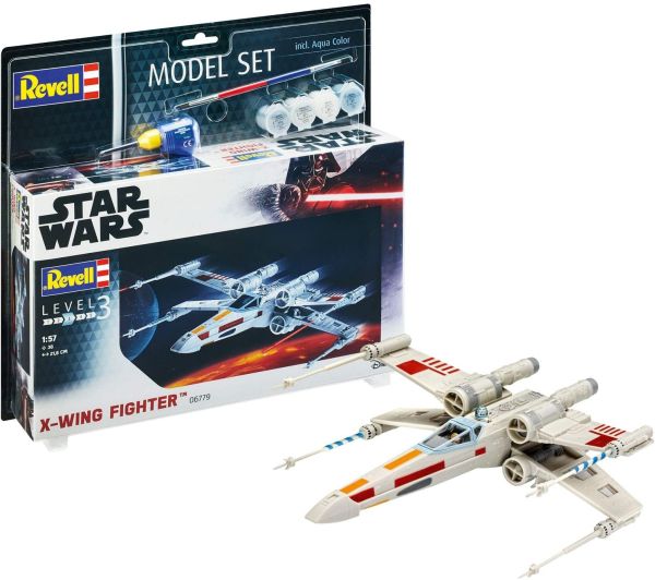 REV66779 - Modellbausatz X-Wing Fighter mit Bemalung zum Zusammenbauen - 1