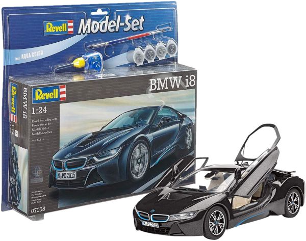 REV67008 - Modellbausatz BMW i8 mit Lackierung zum Zusammenbauen - 1