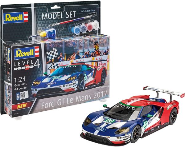 REV67041 - Modellset FORD GT Le Mans 2017 mit Lackierung zum Zusammenbauen - 1