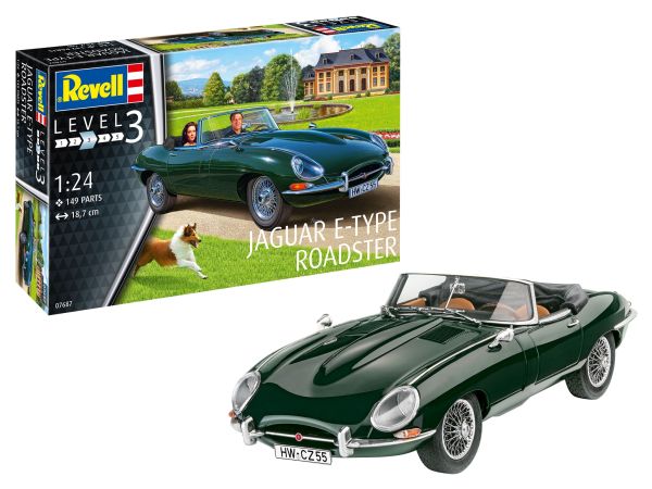 REV67687 - JAGUAR E-Type Roadster zum Zusammenbauen und Lackieren - 1