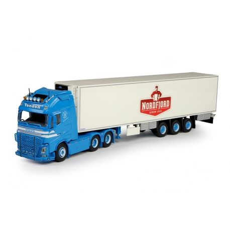 TEK68115 - VOLVO FH04 XL 6x4 Mit TENDEN 3-Achs-Kühlanhänger - 1