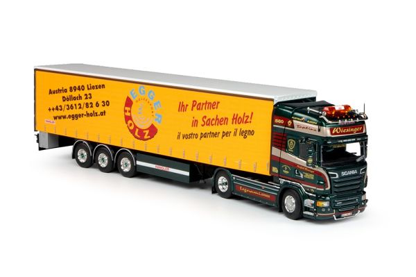 TEK68835 - SCANIA R09 Topline 4x2 mit WIESINGER 3-Achs-Anhänger - 1