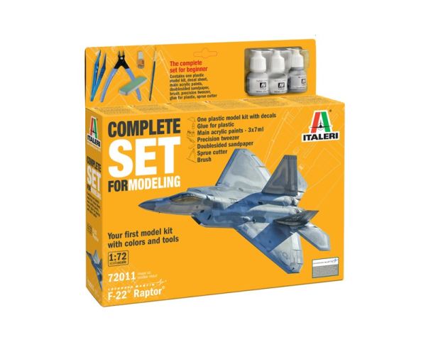 ITA72011 - Modellbausatz RAPTOR F-22 zum Zusammenbau mit Zubehör - 1