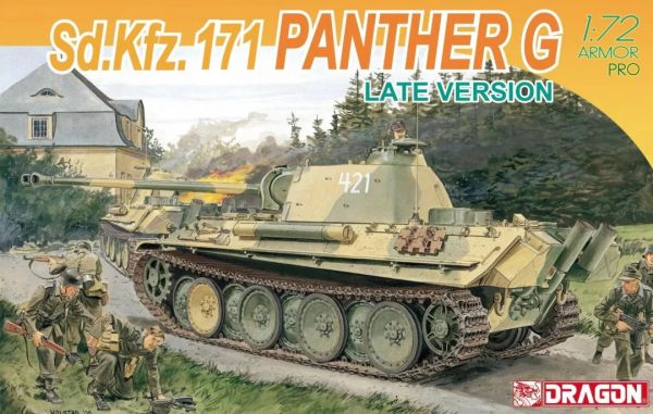 DRA7206 - Kampfpanzer Sd.Kfz.171 PANTHER G - Late Version zusammenzubauen und zu lackieren - 1