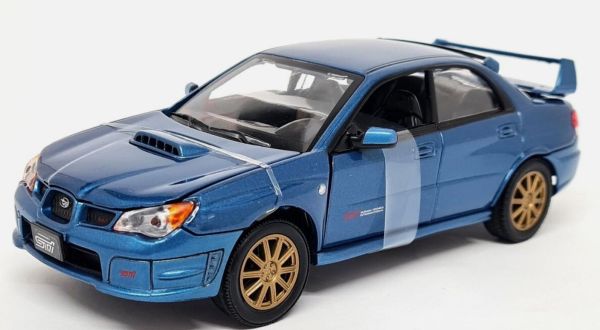 MMX73330BLEU - SUBARU Impreza WRX STI Blau - 1