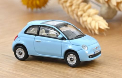 NOREV770064 - FIAT 500 2008 Blau - 1