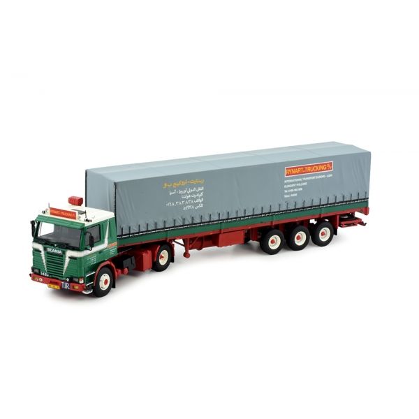 TEK77058 - RYNART LKW mit Plane Anhänger - SCANIA R142 4x2 - 1