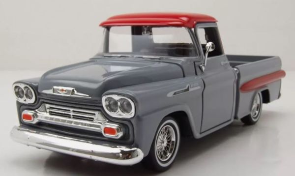 MMX79033GRIS - CHEVROLET Appache Fleetside Pick-up 1958 Grau - 1