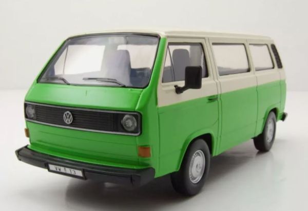 MMX79376VERT - VOLKSWAGEN Typ 2 T3 Van, grün und beige - 1