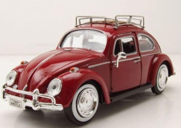 MMX79559BORDEAUX - VOLKSWAGEN Beetle mit Dachreling 1966 Bordeaux - 1