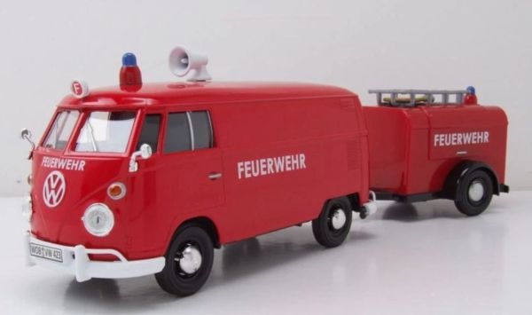 MMX79671 - VOLKSWAGEN Typ 1 Feuerwehrwagen mit Anhänger - 1