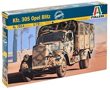 ITA7014 - Kfz-Fahrzeug. 305 OPEL Blitz zum Zusammenbauen und Lackieren - 1