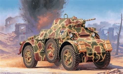 ITA7052 - Autoblinda AB 43 Fahrzeug zum Zusammenbauen und Lackieren - 1