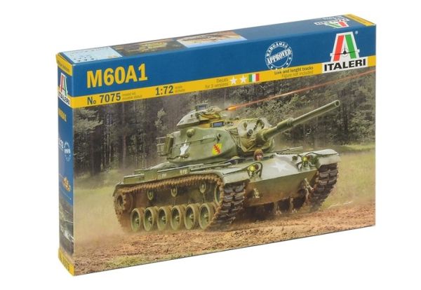 ITA7075 - M60A1 Tank zum Zusammenbauen und Lackieren - 1