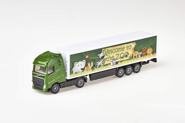 SIK1627/2 - VOLVO FH mit 3-Achs-Auflieger WELCOME TO THE ZOO - 1