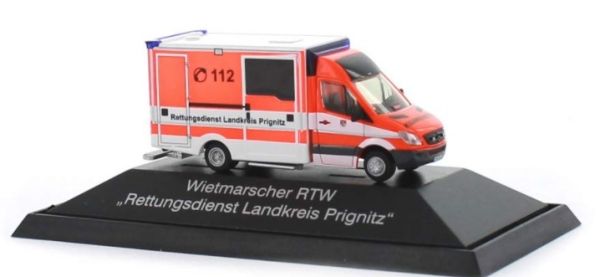 RZM72007 - MERCEDES Sprinter Krankenwagen Rettungsdienst Prignitz - 1