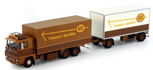 TEK75626 - SCANIA 141 Starr 6x4 mit Anhänger 1+1 ASG NORD Achsen - 1