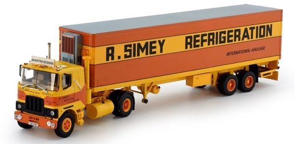 TEK76818 - MACK F700 4x2 mit frgo Anhänger 2 Achsen SIMEY REFRIGERATION - 1