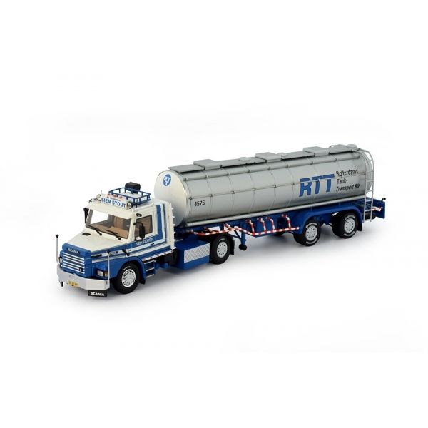 TEK77091 - SCANIA T142 mit SIEM STOUT Tankauflieger - 1
