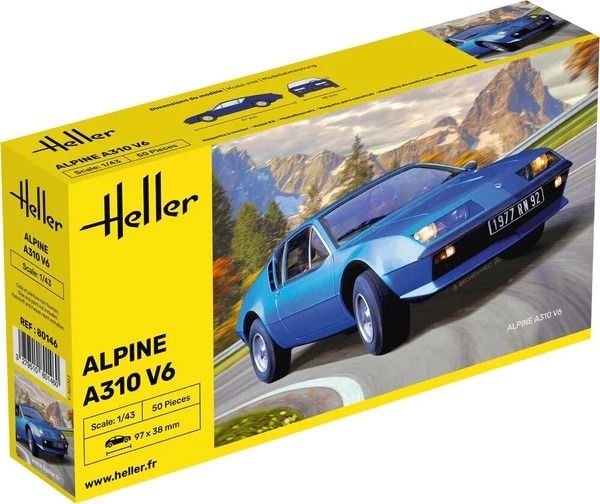 HEL80146 - ALPINE A310 zum Zusammenbauen und Lackieren - 1