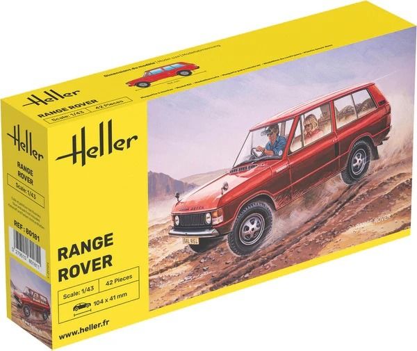 HEL80181 - RANGE Rover zum Zusammenbauen und Lackieren - 1