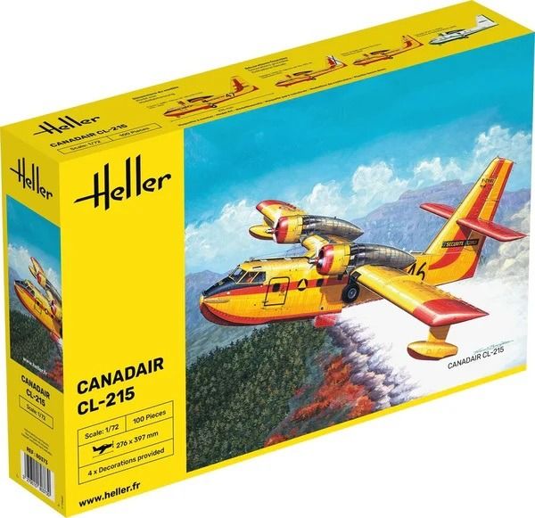 HEL80373 - Canadair CL-215 Bomberflugzeug zum Zusammenbauen und Lackieren - 1