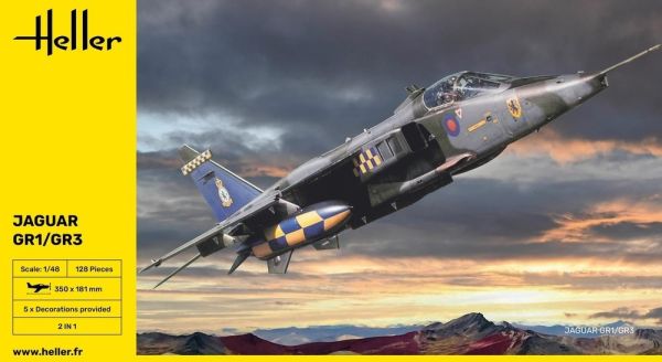 HEL80427 - JAGUAR GR1/GR3 Kampfjet zum Zusammenbauen und Lackieren - 1