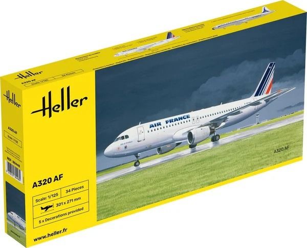 HEL80448 - Airbus A320 Air France-Passagierflugzeug wird montiert und lackiert - 1