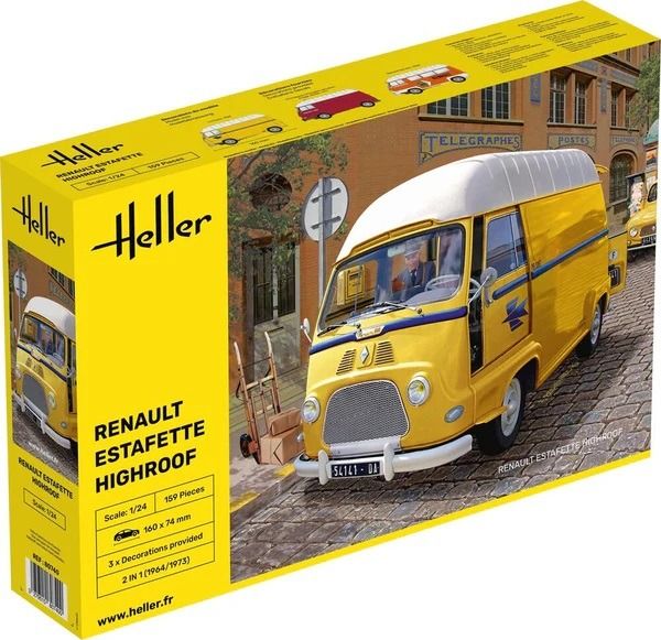 HEL80740 - RENAULT Estafette Hochdach montieren und lackieren - 1