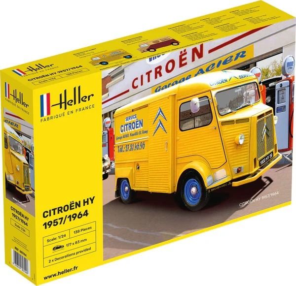HEL80744 - CITROËN HY 1957-1964 zum Zusammenbauen und Lackieren - 1