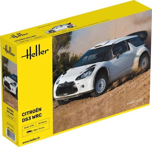 HEL80758 - CITROËN DS3 WRC zum Zusammenbauen und Lackieren - 1