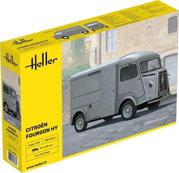 HEL80768 - CITROËN HY Transporter zum Zusammenbauen und Lackieren - 1