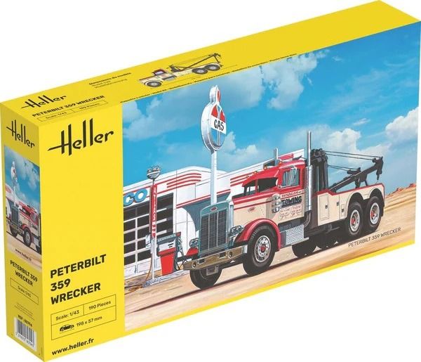 HEL80794 - PETERBILT 359 Abschleppwagen zum Zusammenbauen und Lackieren - 1