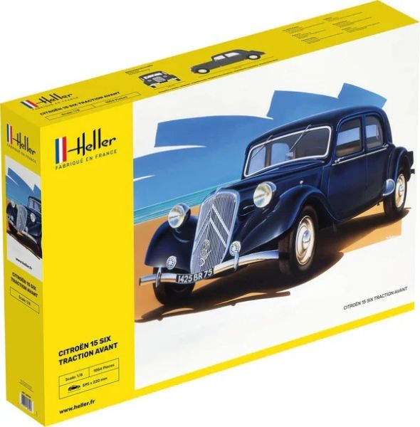 HEL80799 - Citroen 15 SIX Traction Avant montieren und lackieren - 1