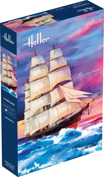HEL80830 - FLYING Cloud-Schiff zum Zusammenbauen und Lackieren - 1